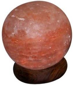 Black Tai Sphere Salt Lamp 6" (Large) with Cord by Black Tai Salt Co. Guaranteed Authentic!