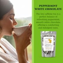 Nelson's Tea - White Chocolate Peppermint - Loose Leaf Tea - Green tea, white tea, peppermint, safflower, white chocolate, and mint chocolate - 16 oz.