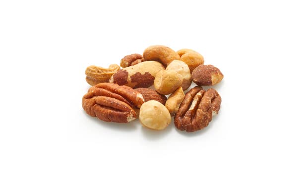 Yupik Deluxe Roasted Salted Nut Mix, 2.2 lb (35.2 oz), Vegan, Gluten Free, Cholesterol Free, A Blend of Cashews, Brazil Nuts, Hazelnuts & Pecans, Healthy Snacks