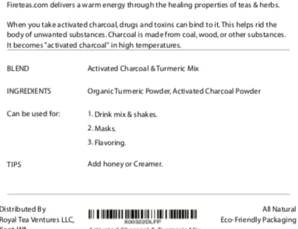 Activated Charcoal & Turmeric