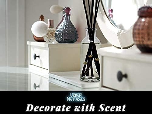 Urban Naturals Eucalyptus & Sage Oil Reed Diffuser Refill | Eucalyptus, Sage, Mint, Lime and Cedarwood| Includes a Free Set of Reed Sticks! 4 oz