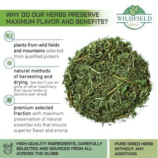 50 Bags Lemon Verbena Tea Dried Cut Leaves Herb Cedron (Aloysia Citrodora) - 50 Count 1.5g Lemon Beebrush Loose Leaf Herbal Tea Bags Te De Verbena De Limon