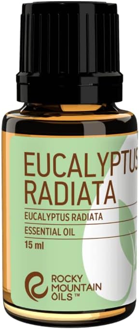 Rocky Mountain Oils Eucalyptus Radiata Essential Oil - Aromatherapy Essential Oils for Diffuser, Topical, and Home - 15ml