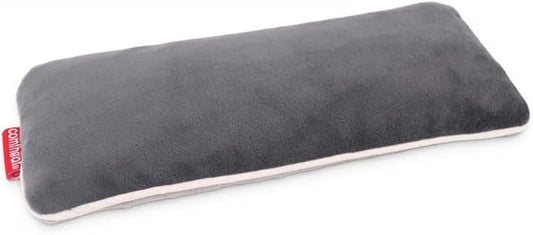 Unscented Weighted Eye Pillow for Yoga, Microwavable Moist Heat Eye Compress Mask with Washable Cover for Relaxation, Sleeping, Meditation, Yoga, Spa, Migraine Relief