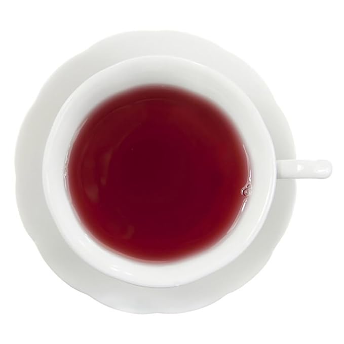 Casablanca Caffeine Free Herbal Tea Pouches - 4oz | Loose Leaf Fruit & Herb Blend | Hibiscus Rosehip Apple Currant Strawberry | Vitamin C Rich | Hot or Iced Tea | Summer Popsicle Tea