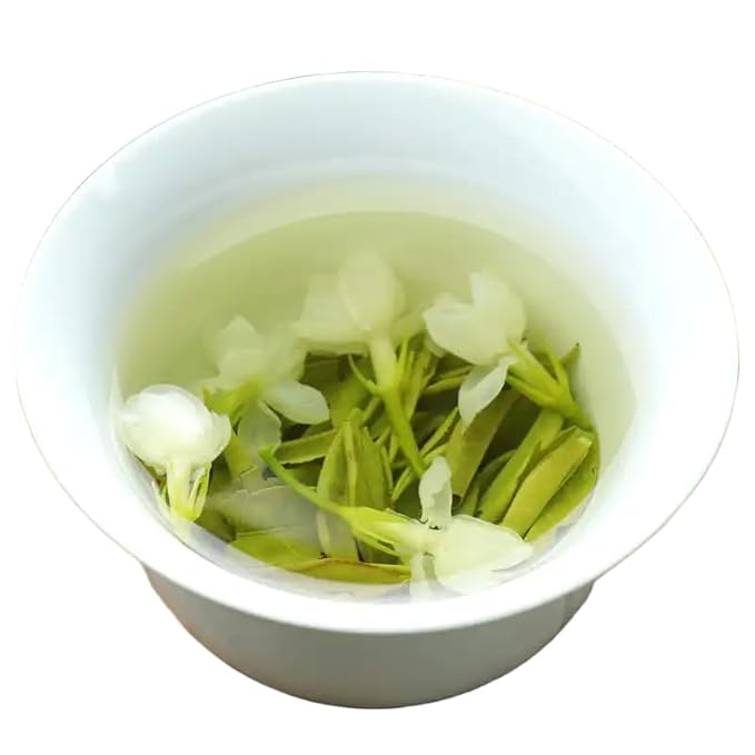 Snowflake Jasmine Green Tea – High-Grade Hand-Rolled Tea Buds, Strong Jasmine Scent – 200g / 7.1oz – 茉莉飘雪