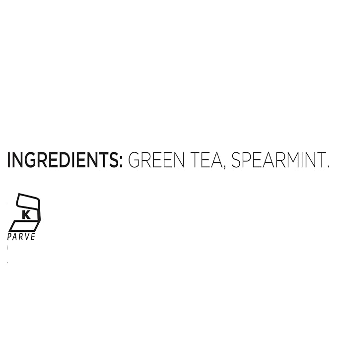 Tea Forte Moroccan Mint Premium Loose Leaf Caffeinated Green Tea Blend Canister, Makes 35-50 Servings