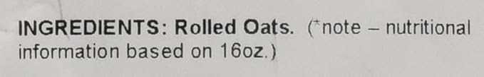 Gerbs Gluten-Free Traditional Rolled Oats 2 lbs. | Carefully Sourced, Premium Grade, Resealable Bag | Hearty Texture, Ideal for Baking & Breakfast | Top 14 Allergen-Free