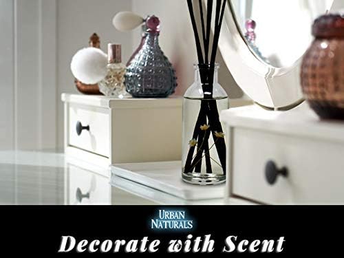 Urban Naturals Mountain Air Scented Oil Reed Diffuser Refill | Includes a Free Set of Reed Sticks! Fresh Herbs, Birch, Pear, Sage & Amber Fragrance Notes | 4 oz.