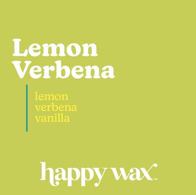 Happy Wax Fan Favorites Collection Scented Natural Soy Wax Melts – 6 Total Oz. of Scented Wax Melts, Collection Includes Lemon Verbena, Calming Lavender, and Vanilla Sandalwood