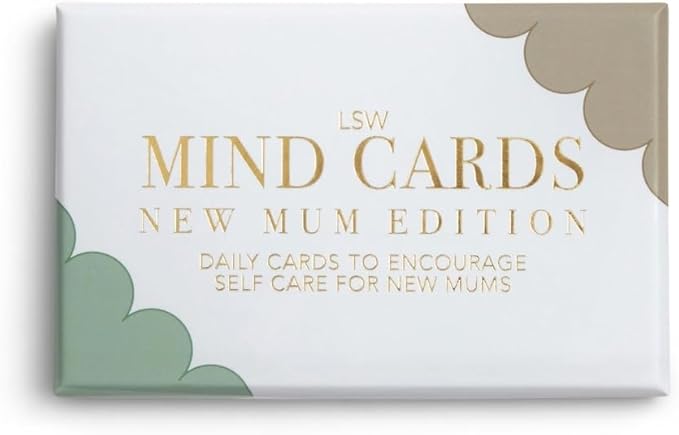 Mind Cards New Mum Edition 45 Mindfulness Cards for Women Postpartum Self Care Survival Kit Perfect for New Mom