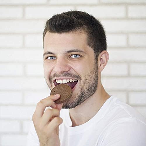 Fiorella Crunch Wafer Cookies, Milk Chocolate Covered Crispy Thin Crunch Wafers with Hazelnut Cream Filling, Chocolate Biscuits, 18 Individually Wrapped Snacks, Pack of 3