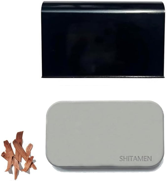 Car Air Freshener - Stone Air Freshener - Car Odor Eliminator - visor clip Scent Starter Kit (Pack of 1 Teak Scent)