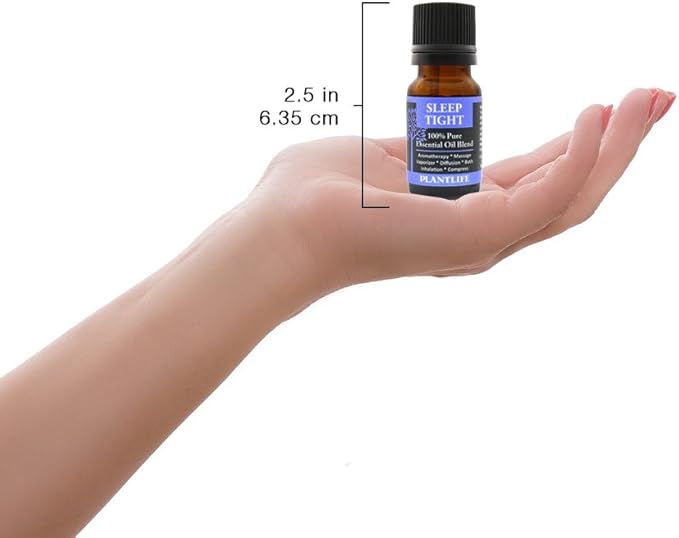 Plantlife Sleep Tight Aromatherapy Essential Oil Blend - Straight from The Plant 100% Pure Therapeutic Grade - No Additives or Fillers - Made in California 10 ml