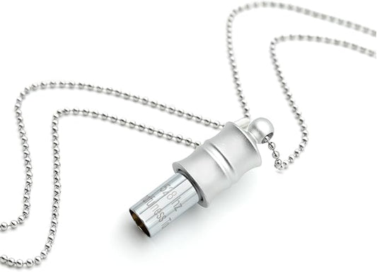 528 Hz Meditation Necklace Breathing Frequency Sound Healing Device by Adjusting The Breathing for Anxiety & Stress Relief Mindfulness