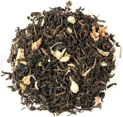 Denise's Fine Tea, USDA Organic, Jasmine with Flower, Green Tea, Loose Leaf (100g)