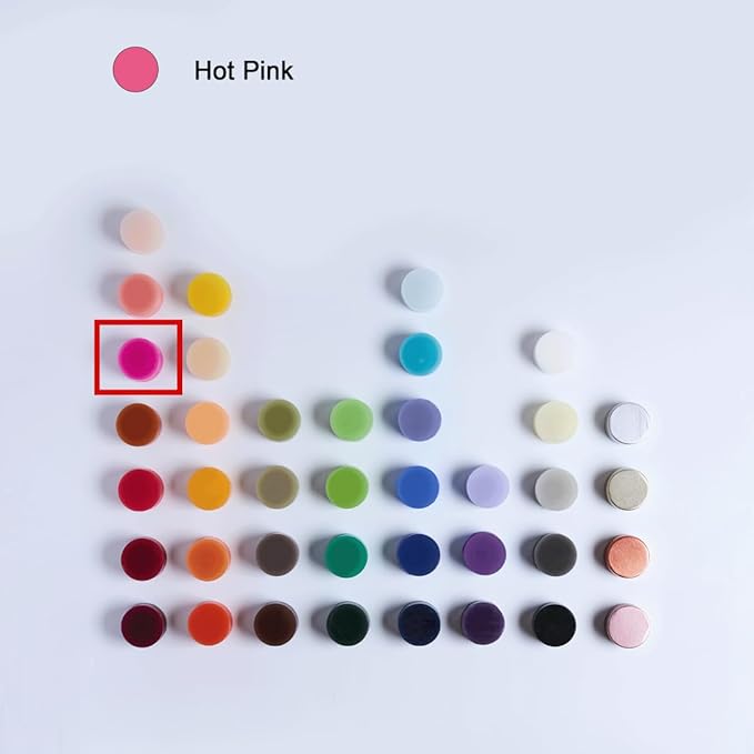 MOZEAL 3" x 6" Hand-Poured Unscented Candle, Dripless Pillar Candle Set of 3, Long Lasting Burning, Approx 120 Hours Burn Time, Rustic Country Style, for Spring Celebrations, Vibrant Energy, Hot Pink