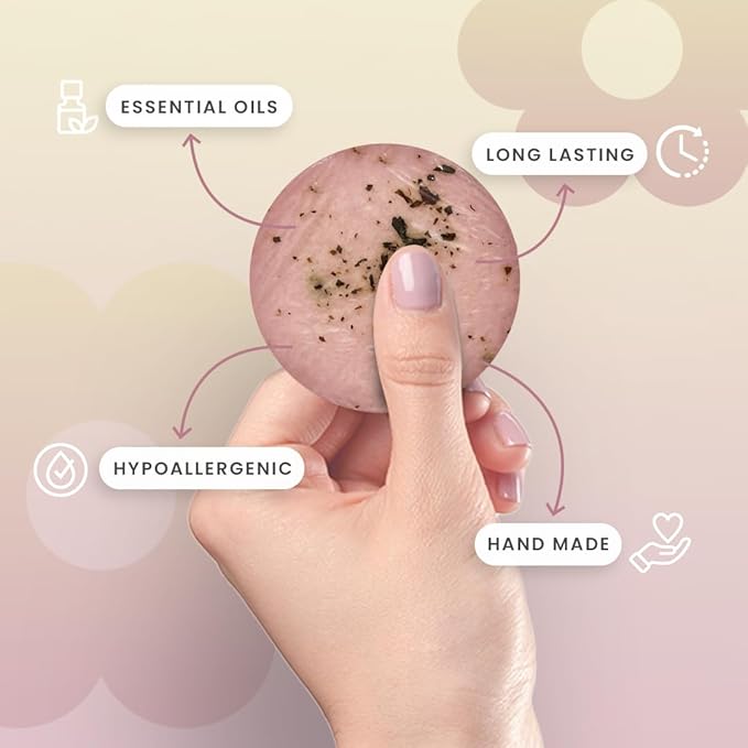 Shower Steamers Gift Set – 6 Aromatherapy Scents for Women & Men – Bloom Collection – Essential Oil Shower Bombs for Relaxation, Stress Relief & Self-Care – Spa Gift for Her or Him