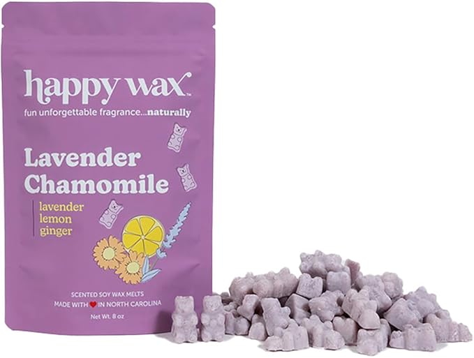 Happy Wax Spring Scented Soy Wax Melts (8oz Pouch) (Lavender Chamomile)