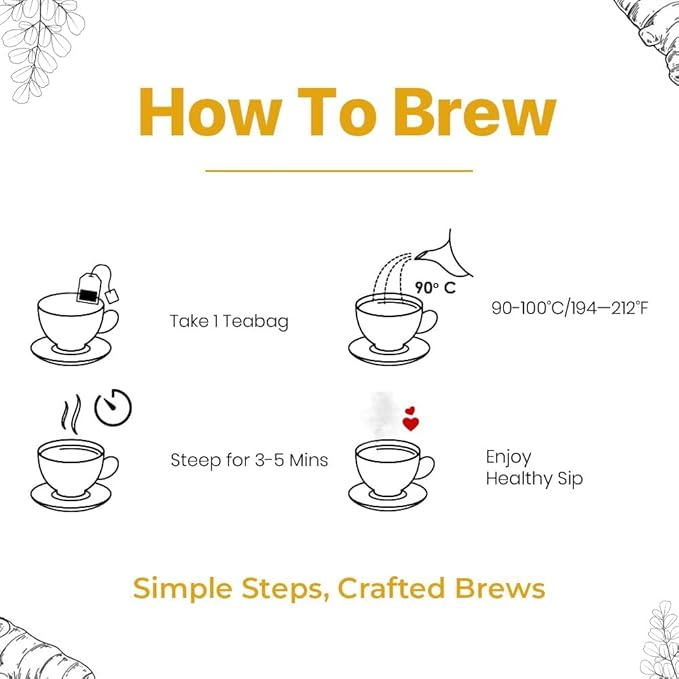 BLUE TEA - Turmeric Tea - Moringa - 30 Count - Pyramid Plant Based Tea Bag | CURCUMIN RICH - HERBAL BLEND | Caffeine Free - Vegan - Herbal Tea - Mild Flavor - Healthy | Reusable Tin Pack