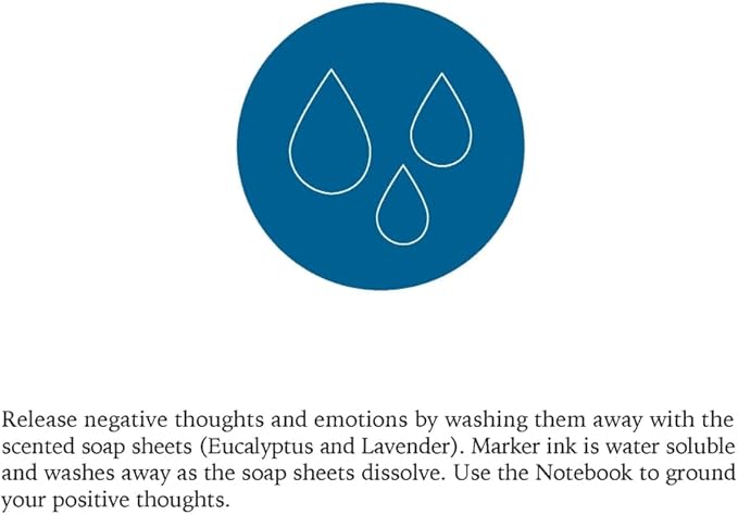 The Water Kit - Turn Over a New Leaf This Fall - Wash Away Negative Thoughts for Stress Relief and Healing - Care Kit