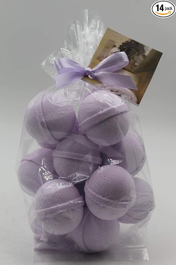 Spa Pure BLACK RASPBERRY VANILLA - 14 Bath Bomb Fizzies with Shea Butter, Ultra Moisturizing (12 Oz) .Great for Dry Skin (Black Raspberry Vanilla FBA)
