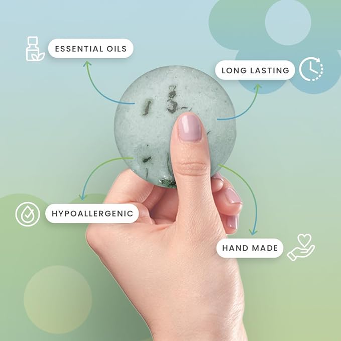 Shower Steamers Gift Set – 6 Aromatherapy Shower Bombs with Essential Oils – Natural Spa Fizzies for Women & Men – Self-Care Kit for Relaxation, Stress Relief & Home Spa – Bliss Collection