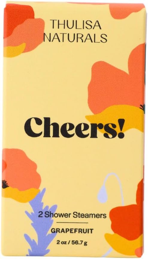 Shower Steamers | Grapefruit | 2 Pack Gift | Cheers