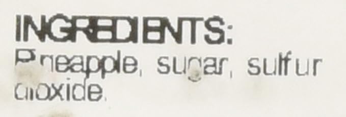 Sincerely Nuts - Dried Pineapple Chunks | Healthy Dehydrated Fruit Snack | Sweet Candied Chewy Tropical Pineapple Bits | Kosher, Vegan, Gluten Free.3 (LB) Bag