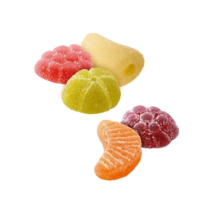 Halloween ASSORTIT Premium Gourmet European Jelly Fruit Candy - 2.2 Lbs Resealable Bag Assorted Candies Chewy Gummies Fruit Flavors Variety Pack, For Parties, Snacking, Gifts And Sharing (35.2 Oz) Bulk