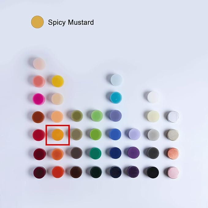 MOZEAL 3" x 8" Hand-Poured Unscented Large Candle, Smokeless Rustic Pillar Candle Set of 2, Slow Burn, No Drip, Approx 150 Hours Burning, Wedding,Harvest and Home Decorative, Tall Spicy Mustard Candle