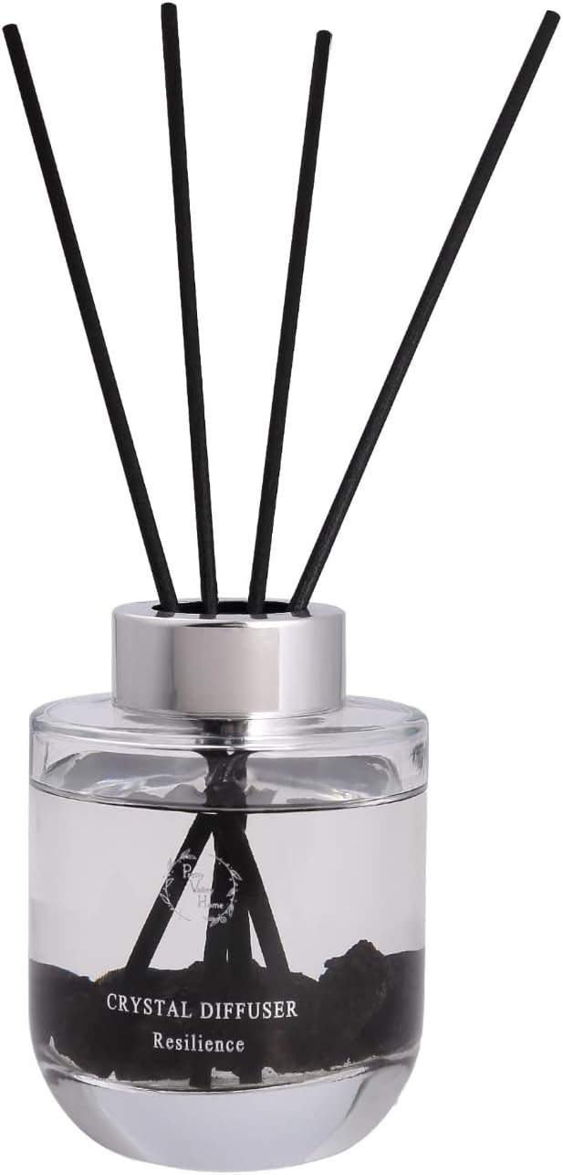 Reed Diffuser Set, Pretty Valley Home Diffuser 100Ml / 3.52 fl OZ Gift Box - Includes Reed Diffuser Sticks, Long Lasting Fragrance Oil and Glass Bottle for Office Living Room Decor (Resilience)
