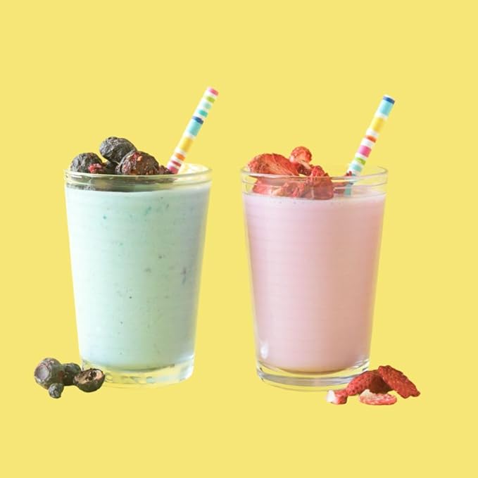 Crunchies Freeze-Dried Fruits, 100% All Natural Crispy Fruit, Non GMO and Kosher, Resealable Freeze Dried Fruit Snack Packs (Very Berry Variety Pack)