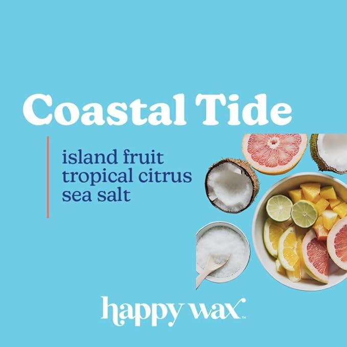 Happy Wax Summer Scented Soy Wax Melts (8oz Pouch) (Coastal Tide)