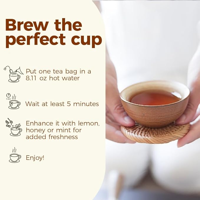 WOTIHA-Natural Fenugreek Tea 200g. 80 Herbal Tea Bags.Non-GMO • Additive-Free • Caffeine-Free • Sugar-Free • Vegan