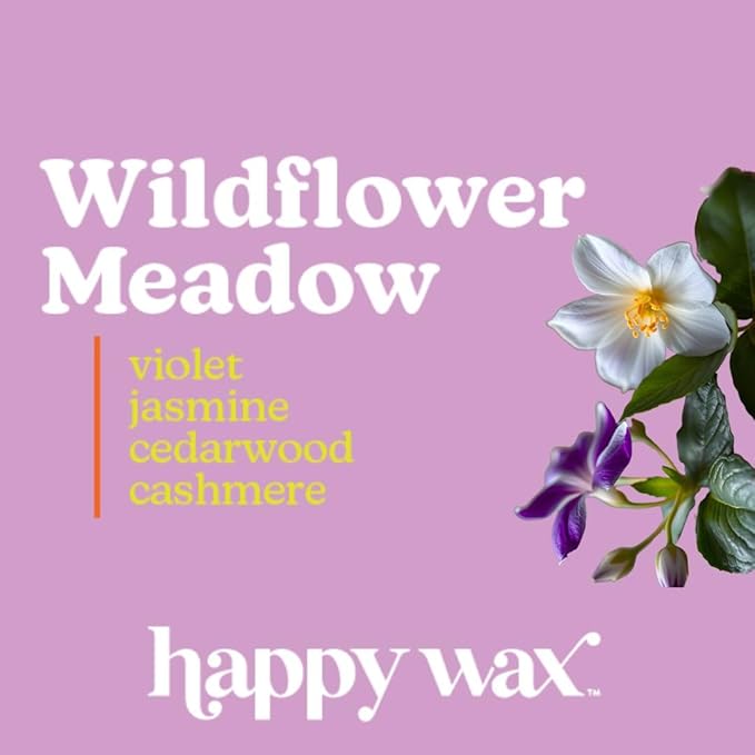 Happy Wax Spring Scented Soy Wax Melts (8oz Pouch) (Wildflower Meadow)