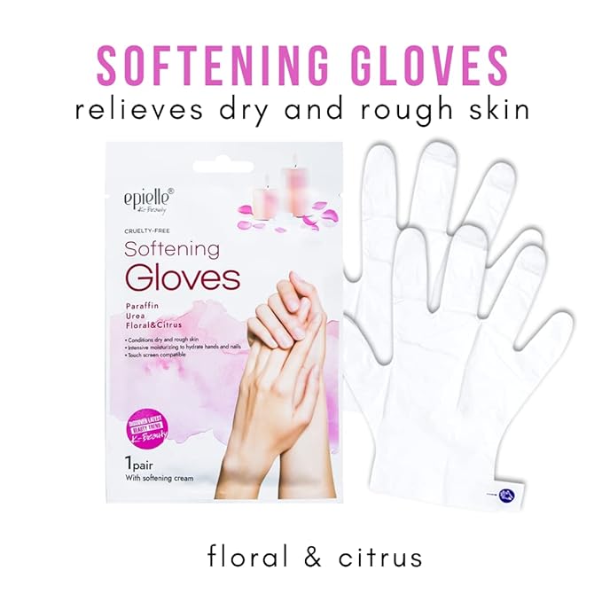 Epielle Mani-Pedi Care Kit, 6 Pampering Spa Essentials, Nail Buffing, Exfoliating, Repairing & Softening, Hand and Foot Care, At-Home Spa Kit, Self Care Gifts for Women, Korean Skin Care Set