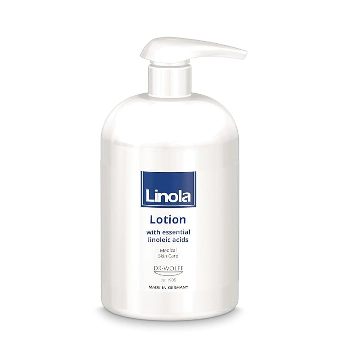 Lotion - Body Lotion with Essential Linoleic Acids - for the Daily Care of Dry & Stressed Skin - Protects & Regenerates Dry Skin - Made in Germany - Vegan - 500 ml (16.9 Fl Oz)
