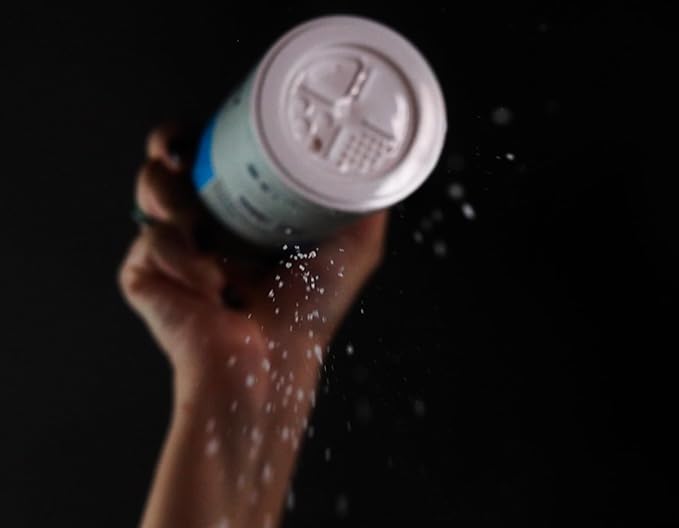 26.4oz Bodrum Co. Natural Spring Salt Shaker - Rare Unrefined Mineral, Microplastic-Free, 84 Essential Minerals, Low Sodium, Electrolyte Rich, Pure and Clean for Cooking & Table Use