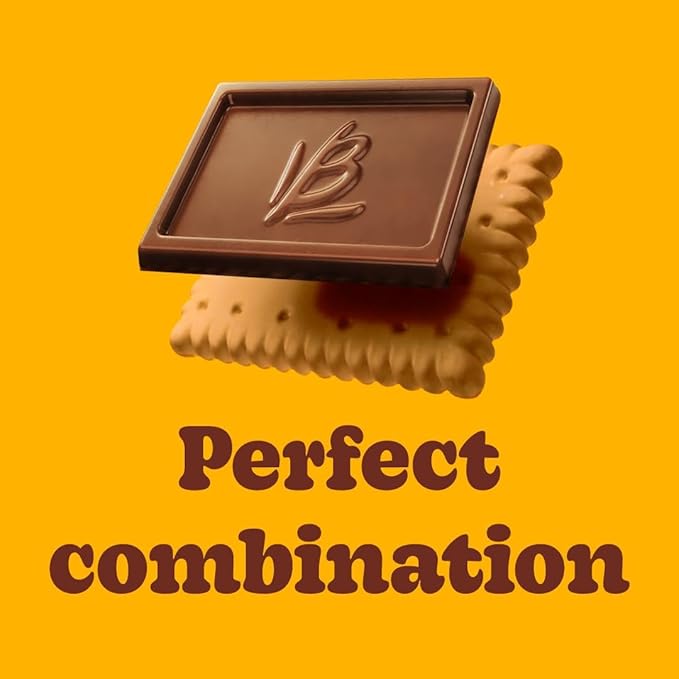 Bauducco Choco Biscuit Cookies, 25.3 oz (Pack of 40) - Crispy & Delicious Chocolate Cookies, Individually Wrapped for Snacks, Dessert & Lunch Boxes - 2 Cookies per Pack