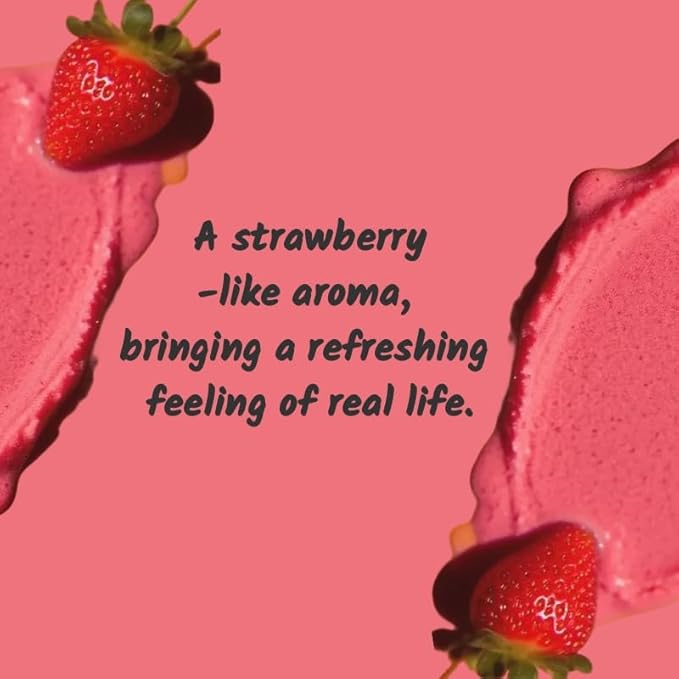 Strawberry Body Scrub Gift Set - 35 Packets & 2 Pcs Exfoliating Gloves,Exfoliating & Moisturizing Sugar Scrub for Face & Body, Self Care Gifts for Women