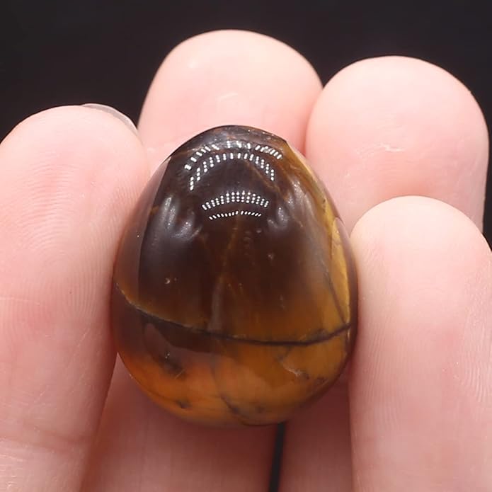 10PCS Egg Statue Natural Stone Decoracion Rose Quartz Amethyst Gemstones Mineral Yoga Healing Crystals Stone Ornament Room Decor