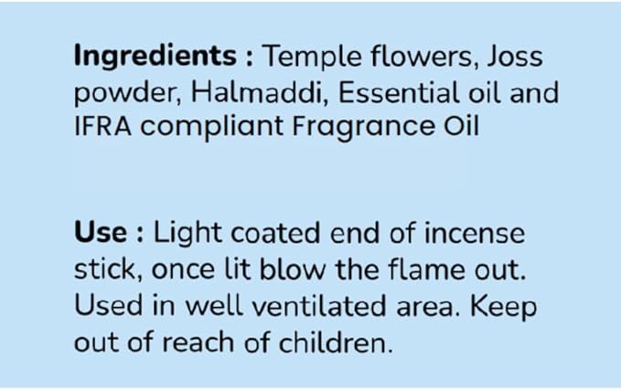 1980s Nag Champa Incense Sticks - Earthy, Floral Scent Blended with White Musk Incense (80 Sticks) | Charcoal Free, Made with Upcycled Flowers | Stick Incense for Calming (Inciensos Aromaticos)