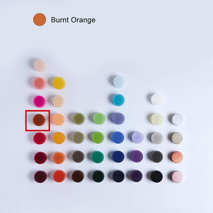 MOZEAL 3" x 8" Hand-Poured Unscented Large Candle, Smokeless Rustic Pillar Candle Set of 2, Slow Burn, No Drip, Approx 150 Hours Burning, Dinner, Autumn and Home Decorative,Tall Burnt Orange Candle