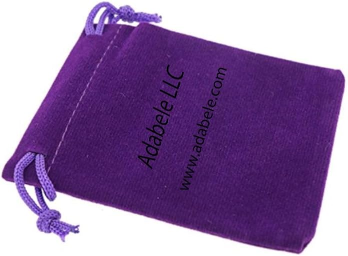 Adabele 1pc Natural Stretch Gemstone Bracelet 6mm (0.24 Inch) Bead 7" 7.5" 8 inch Healing Crystal Quartz Energy Chakra Jewelry Women Birthday Gift