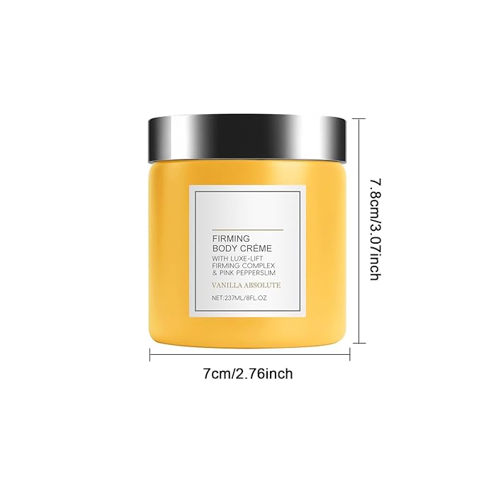 Champagne Lift Firming Body Cream, with Pink Pepperslim for Nourishes Skin Lift Firming Hydrating Cream (Vanilla)