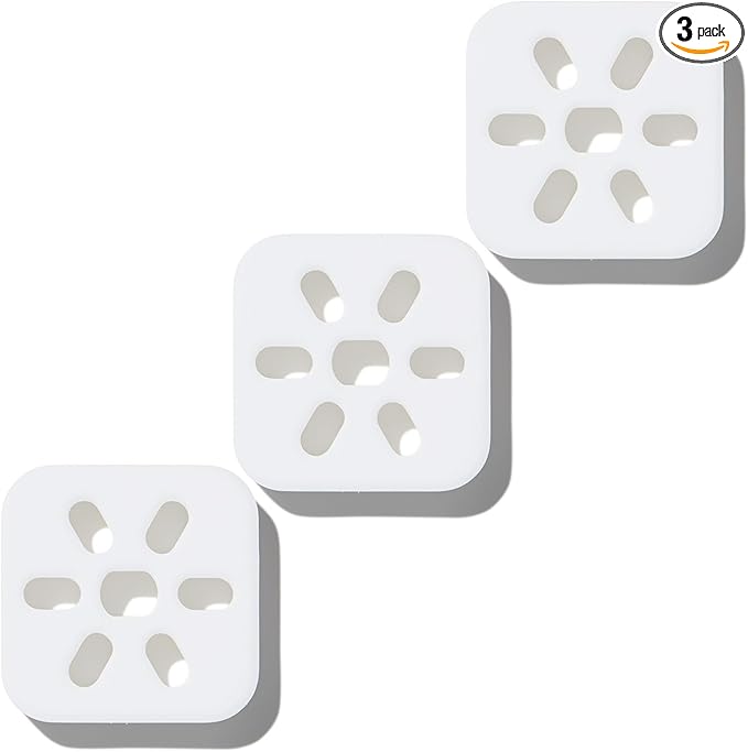 Drift Metal Vent Clip 3x Refills - Car Air Freshener - Scent Diffuser for Car - Metal Odor Eliminator - Amber