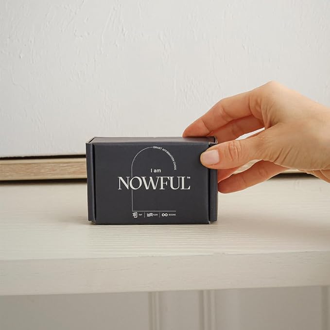 Smart Affirmation Cards – Daily Mindfulness & Self Care Deck with Phone Tap App for Personalized Guidance, Emotional Clarity & Positive Rituals