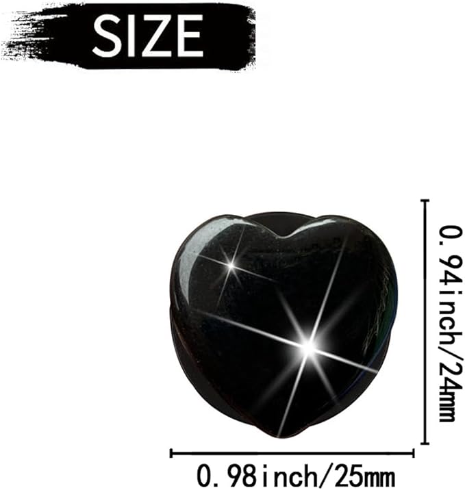 4 Pcs Heart Air Vent Clips, Cute Heart Car Air Fresheners Vents Clips Funny Cars Diffuser Vent Clips Cars Interior Decor Charm Cute Car Accessories,Decoration for Women (Black)