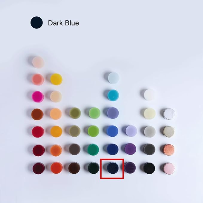 MOZEAL 3" x 4" Hand-Poured Unscented Candle,Dripless Pillar Candle Set of 3,Long Clean Burning,Approx 72 Hours Burn Time,Rustic Country Style,Wedding,Dinner,Christmas and Home Decor,Navy Blue